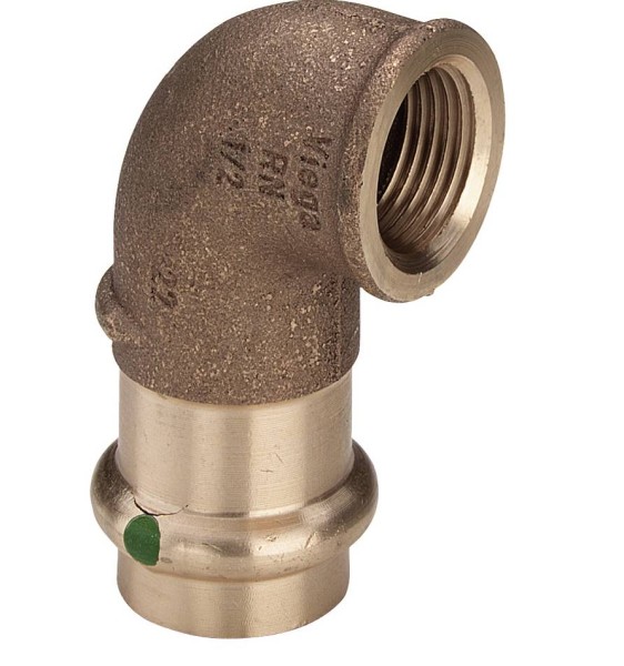 Viega Koleno 22 mm x GW 3/4 SANPRESS s SC-CONTUR - 283711