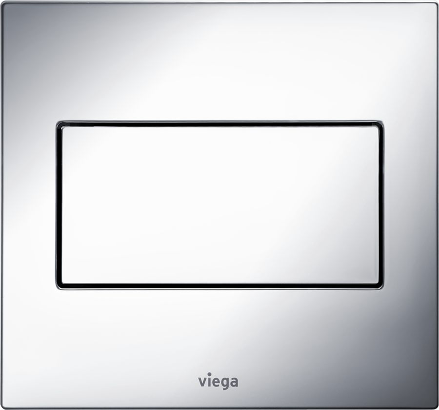 Viega Visign pro Style 12 splachovací tlačítko pro pisoár, lesklý chrom (599256)