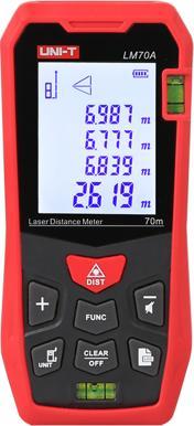 Uni-T laserový dálkoměr UNI-T LM70A dálkoměr