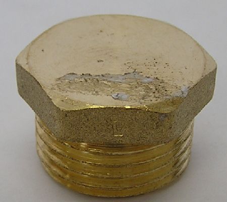 Zátka 1/2" mosadz 6750