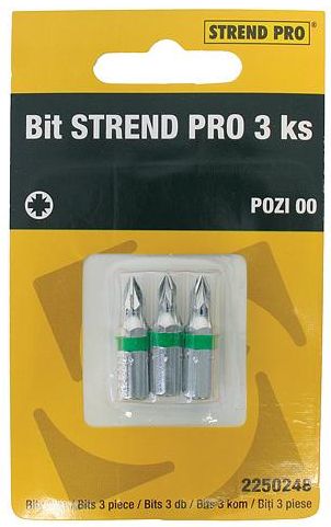 Bit Strend Pro S2 krížový PZ3 3 ks