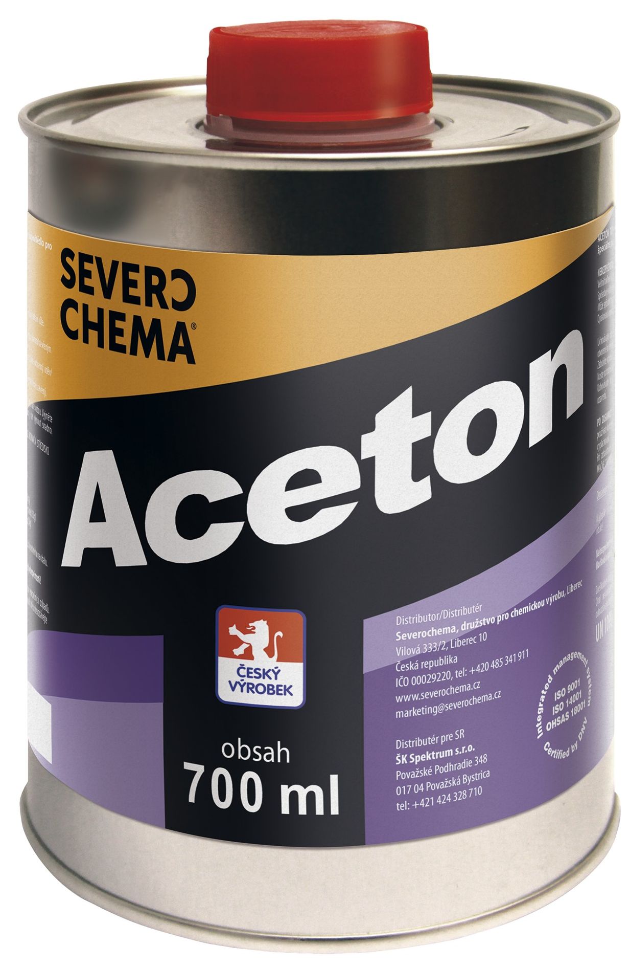Acetón 700 ml