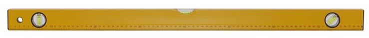Vodováha 800 mm žlutá alu 3 libely