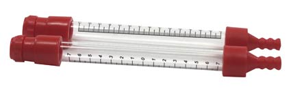 Vodováha hadicové sklo