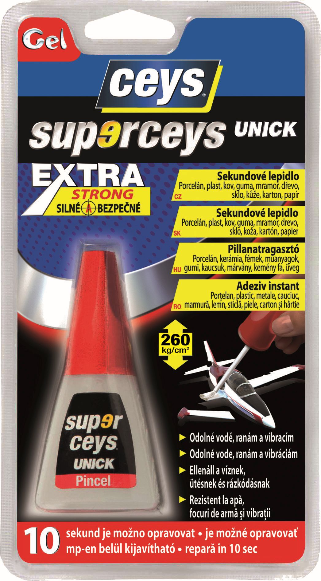 Lepidlo Superceys unick gél 5 g so štetčekom