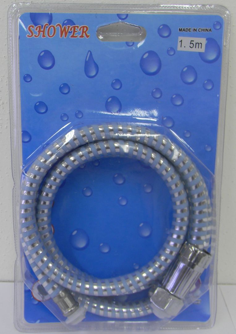 Hadica sprchová 1,5 m PVC