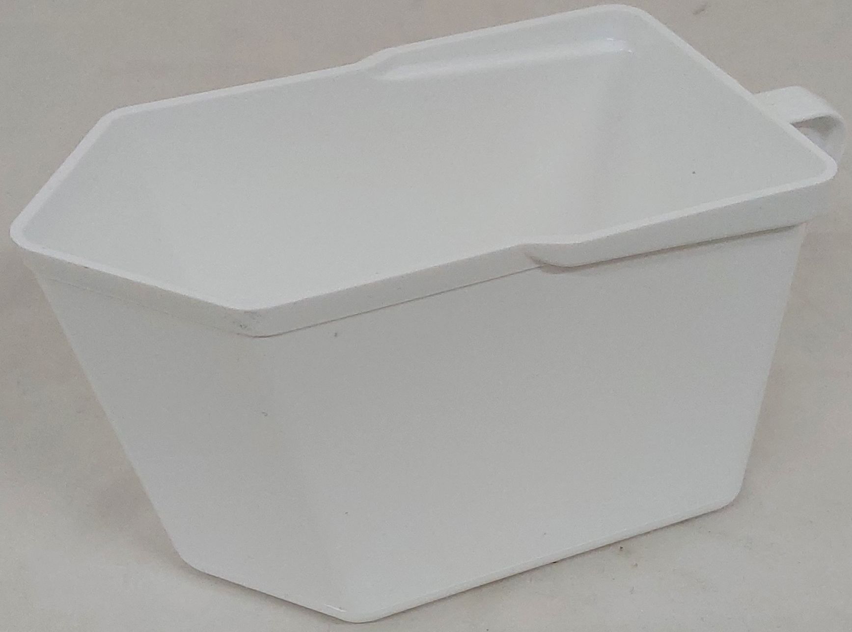 Zásobnice na potraviny plast biela
