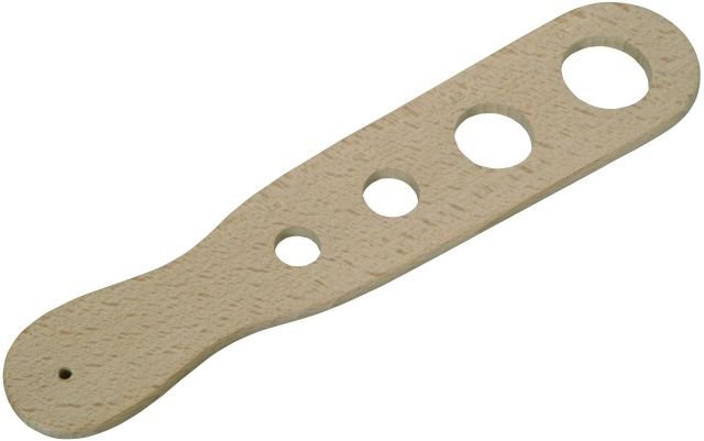 Kaliber špagetový drevo