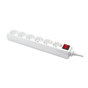 LOGILINK LPS202 LOGILINK - Napájecí lišta, 6 zásuvek, 1.5 m