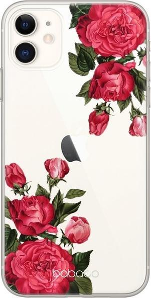 Pouzdro Babaco BABACO FLOWERS PRINT 007 SAMSUNG GALAXY A72 5G TRANSPARENT