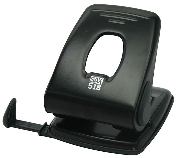 SAX 518 děrovač 40 listů černá (ISAX518-05)