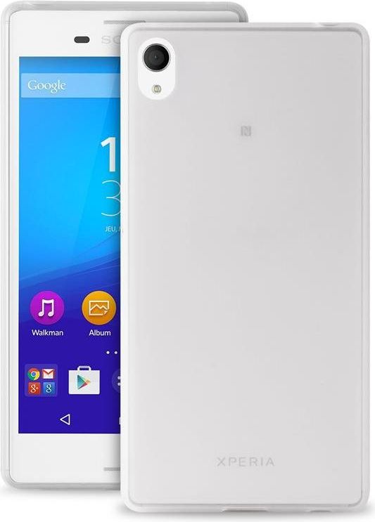 Puro Ultra Slim Case pro Sony Xperia M4 Aqua + Screen Protector (SNYXM4AQUA03TR)