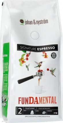 Zrnková káva Johan & Nyström Fundamental Espresso 500 g