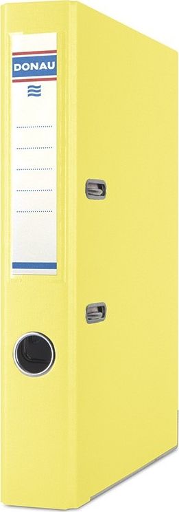 Donau Premium Binder 2-prsten A4 50mm žlutá