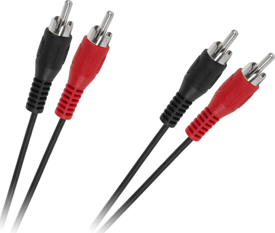 RCA (Cinch) x2 - RCA (Cinch) x2 kabel 1,8 m černý (KPO2610-1,8)
