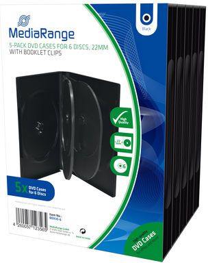 Boxy MediaGange pro 6 CD/DVD 5 ks. (Box35-6)