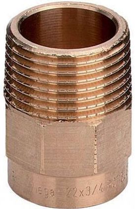 Konektor Viega Transition Connector 42mm x 6/4 bronz (106638)