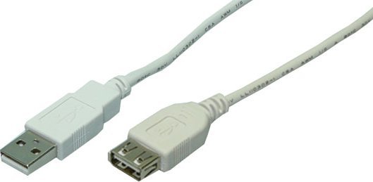 LogiLink USB kabel LogiLink USB kabel, USB 2.0, samec/samice