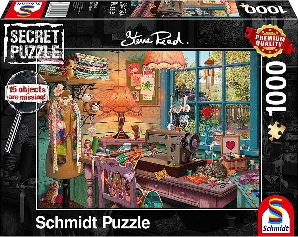 Steve Read: Secret Puzzles - Im Nähzimmer