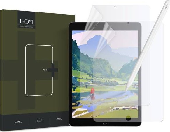 Hofi OCHRANNÁ FÓLIE HOFI PAPER PRO+ 2-BALENÍ IPAD 10.2 2019 / 2020 / 2021 MATTE CLEAR