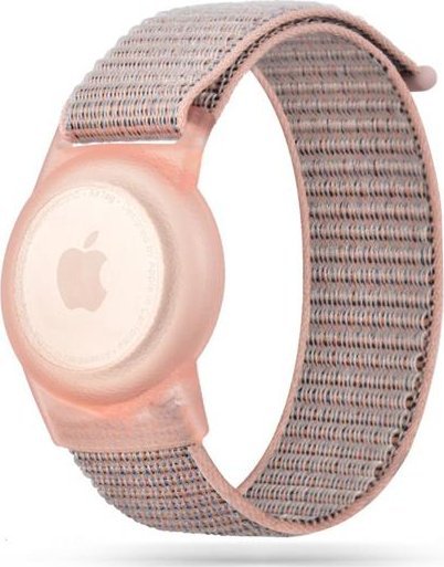 Tech-Protect TECH-PROTECT NYLON PRO DĚTI APPLE AIRTAG RŮŽOVÁ