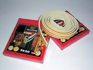 Těsnění D6H 9x8 mm hnědé