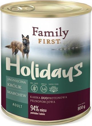 FAMILY FIRST Adult Lamb dish - wet cat food - 200g