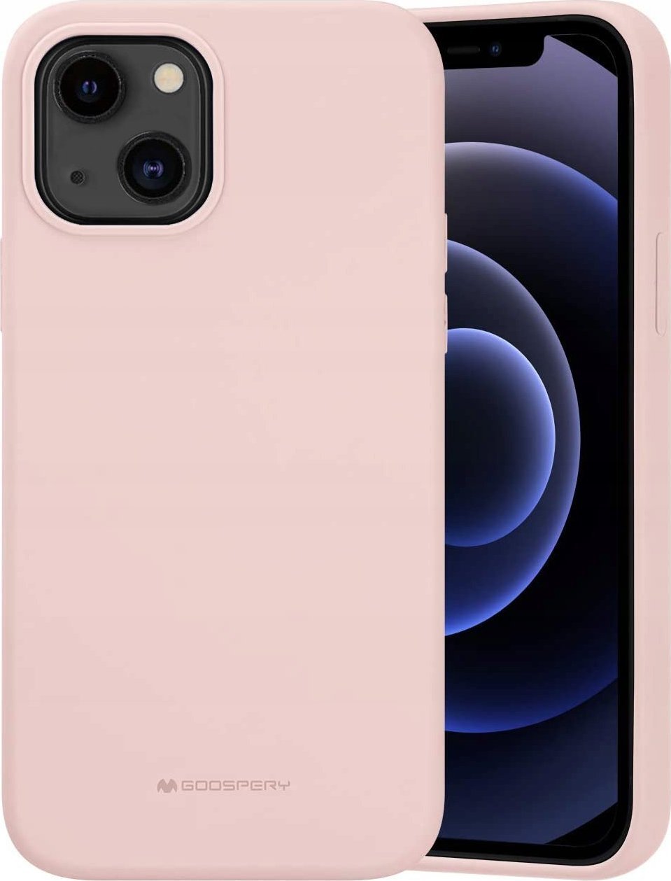 Silikonový obal Mercury Mercury pro iPhone 14 Plus 6.7 růžovo-pískový/růžovo-pískový