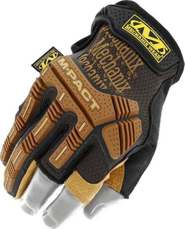 Mechanix Wear Rukavice Mechanix Wear Kožené M-Pact Framer Black-Coyote M