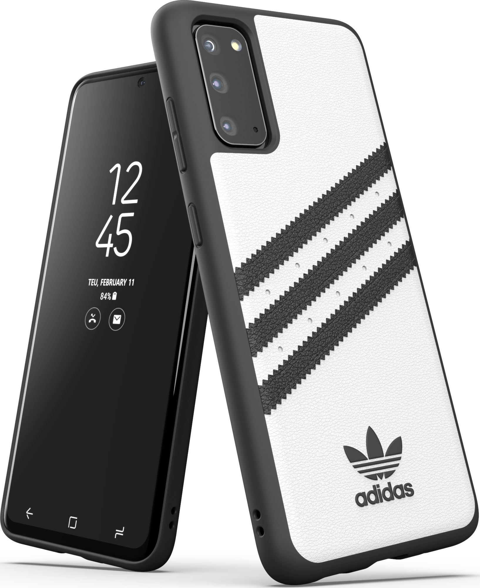 Adidas OR tvarované puzdro PU SS20 pre Galaxy S20