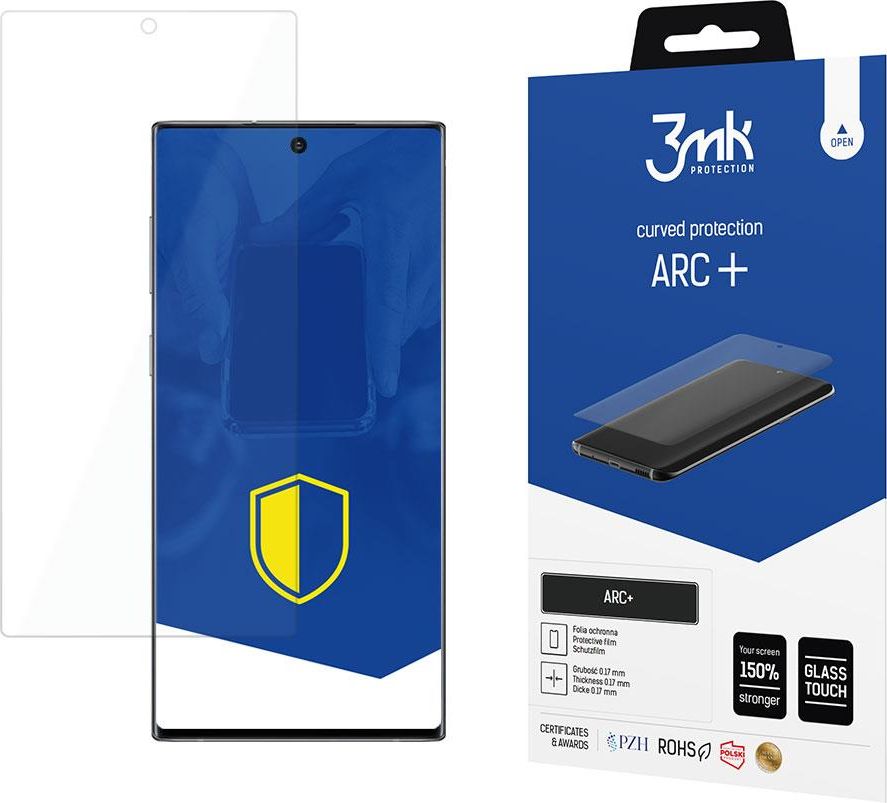 3MK Ochranná fólie Samsung Galaxy Note 10 3MK oblouk+ pro celou obrazovku