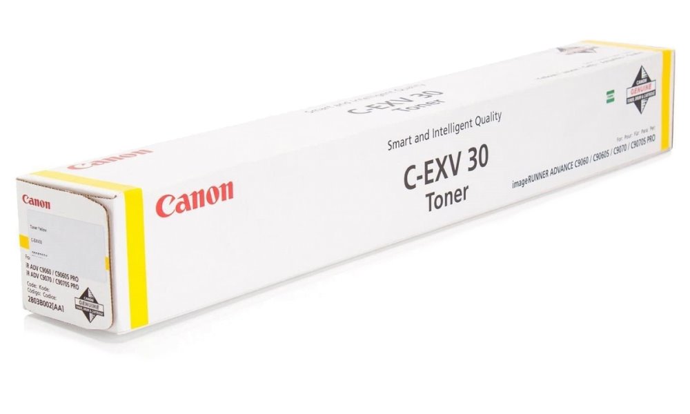 Canon originální  TONER CEXV30 YELLOW IR Advance C9060/9070  54 000 stran A4 (5%)