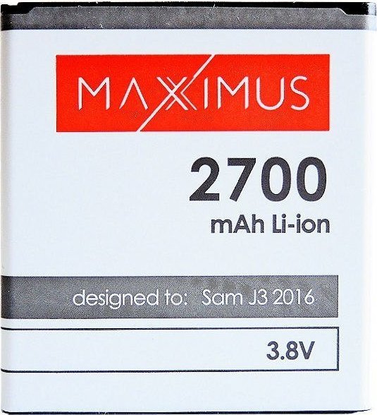 Batéria Maxximus BAT MAXXIMUS SAM J3 2016 2700mAh EB-BG530BBC