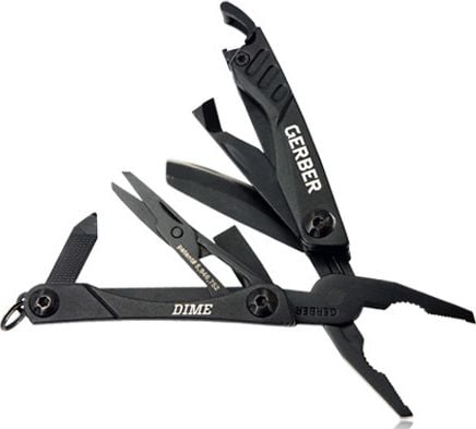 Gerber Multitool Dime čierny