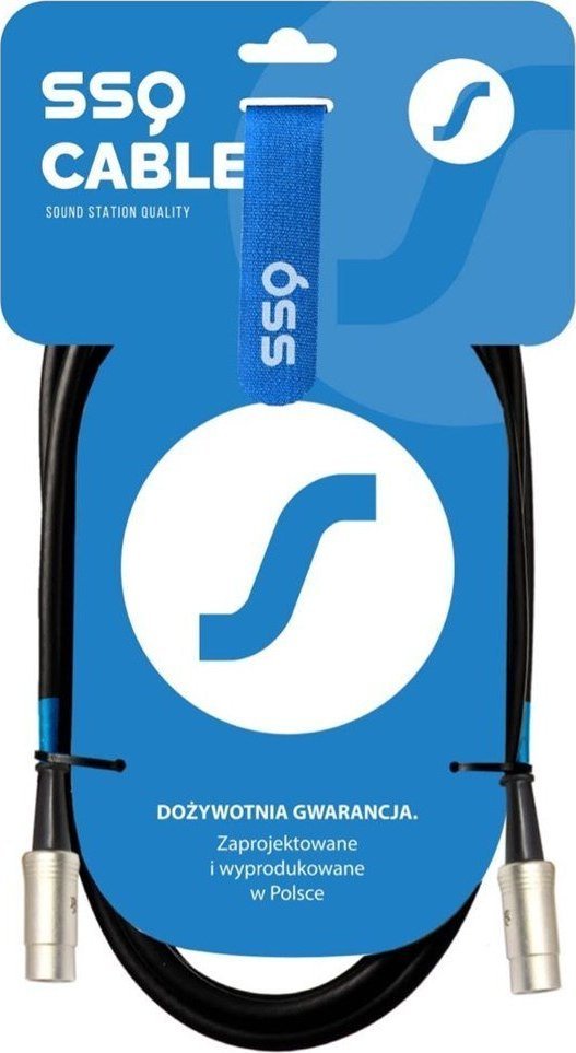 SSQ MIDI5 SS-1420 Kábel MIDI (5-pin) - MIDI (5-pin) 5 m Čierna