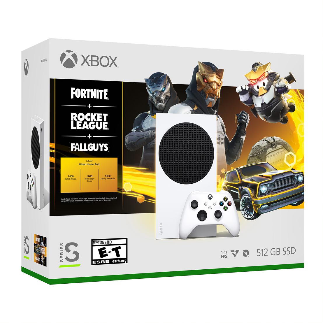 XBOX SERIES S 512 GB RRS-00080  Holiday Bun+ GPU3M