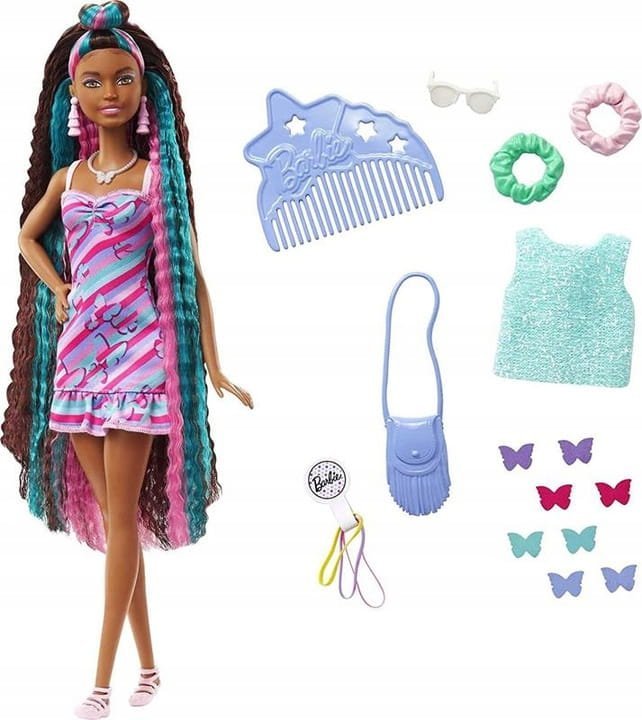 Barbie Barbie Barbie Barbie úplne vlasy bábika s dlhmi HCM91