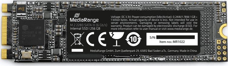MR1022 256 GB, SSD