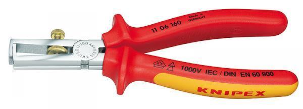 KNIPEX odstran. drotu izolovany 160 mm
