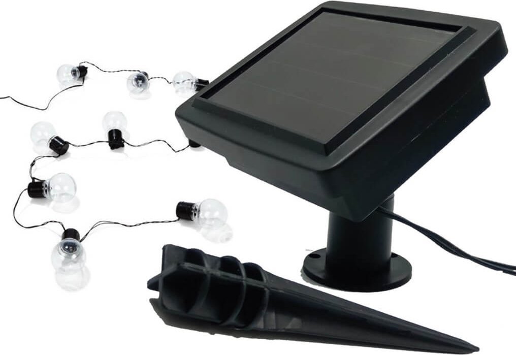 Milagro Milagro EKO0504 girlanda solární lampa 10x0,12W IP44 černá