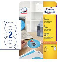 Avery Zweckform CD etikety 117 mm 25 listů (L6015-25)