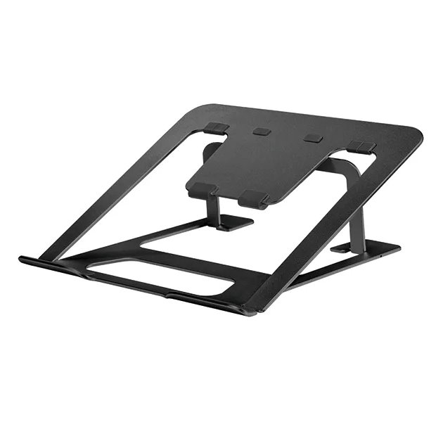 Neomounts NSLS085BLACK/Držiak na notebook, tablet/na stôl/10-17"/nosn. 5kg/ 6 rôznych výškových polôh/skladací/čierny Neomounts by Newstar NSLS085BLACK Podstavec, pre notebooky, 10"-17", nastavenie uh