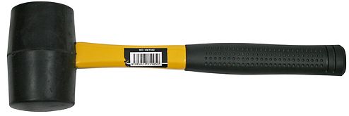 Holka gumová čierna 340 gs rukoväťou kov/TPR