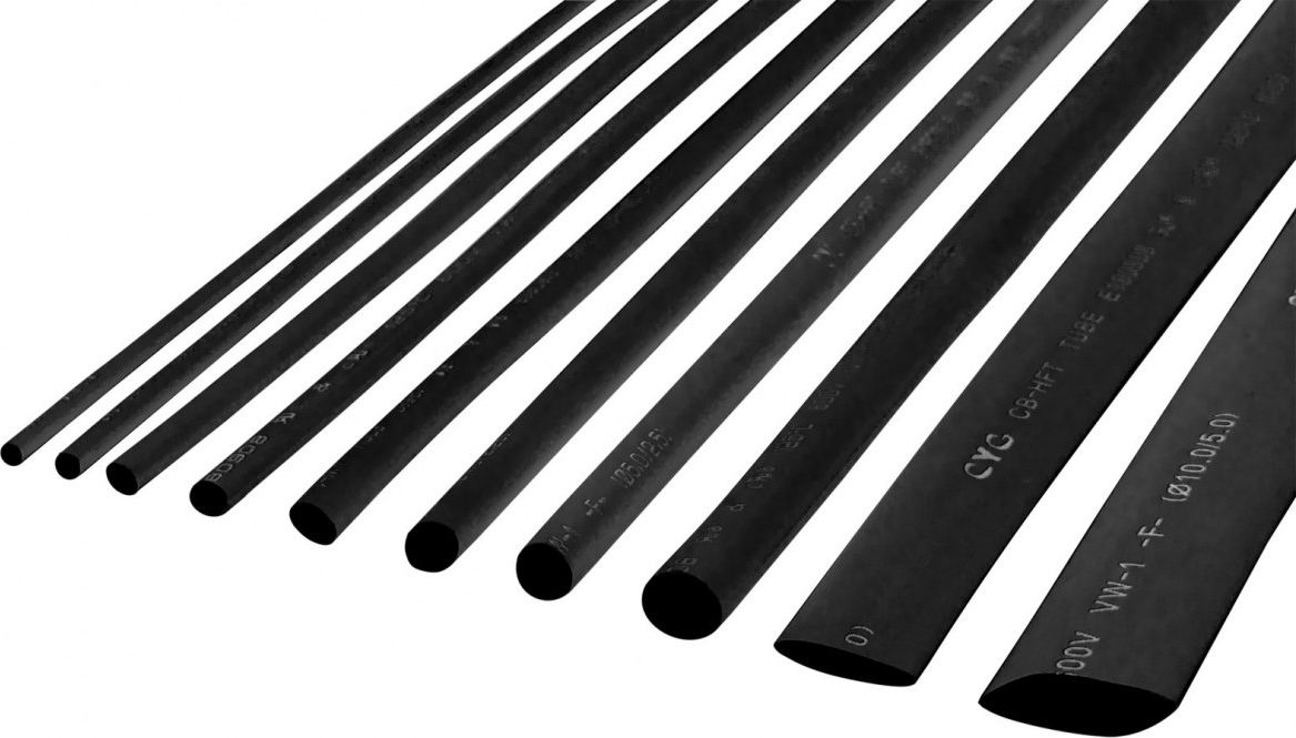 Cabletech Smršťovací bužírka 2,5 mm x 1 m černá (LEC-NAR0244.1)