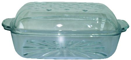 Pekáč sklo hranatý 3,2 l s vekom 2,3 l Simax Fat free typ 73