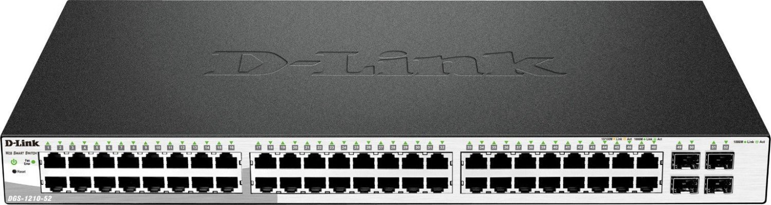 Prepínač D-Link DGS-1210-52