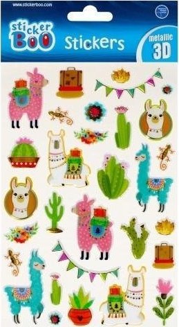 Samolepka BOO Samolepky Samolepka BOO Lama