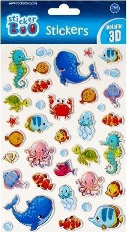 Nálepka BOO Nálepky Nálepka BOO Ryba