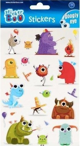Nálepka BOO Nálepky Nálepka BOO Monsters 2