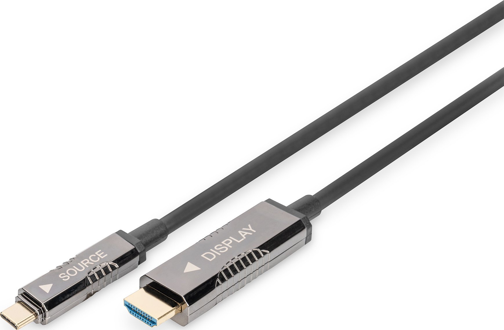 Kábel adaptér hybrydowy AOC USB Typ C na HDMI 4K 60Hz 15m